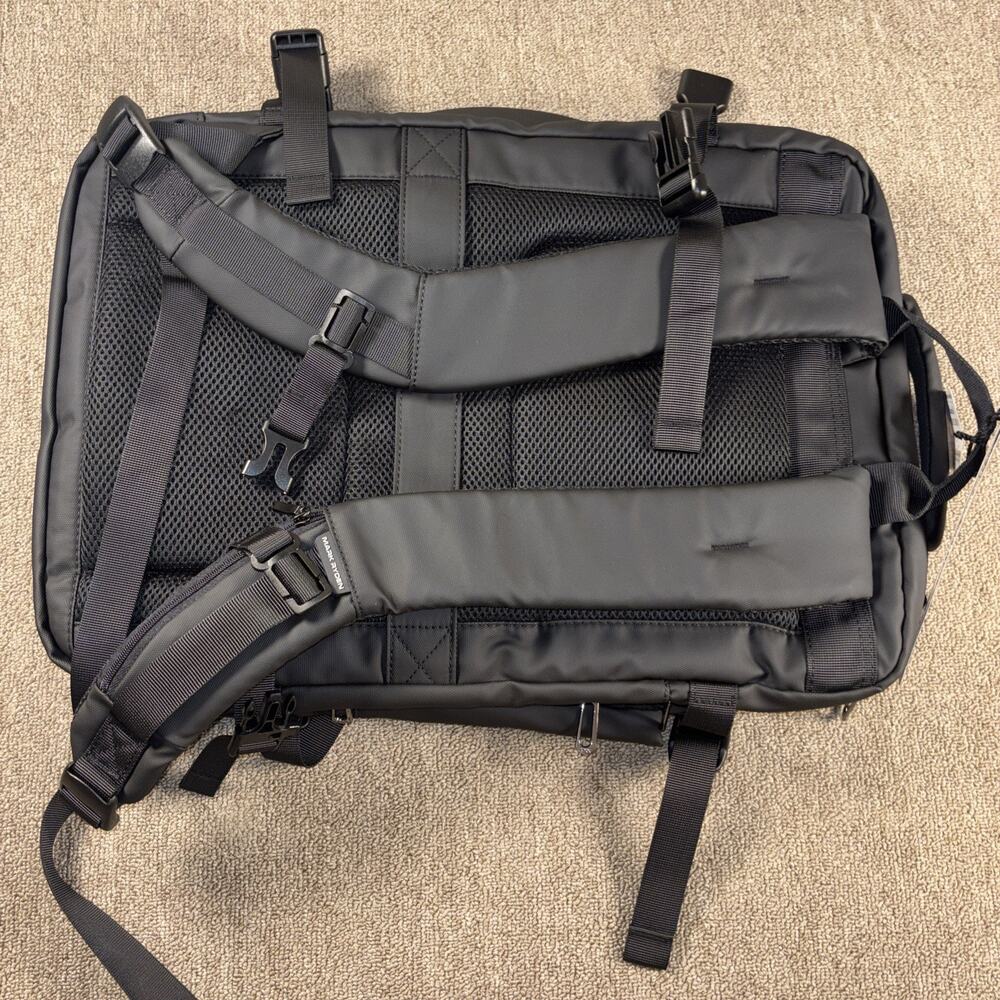 Mark Ryden Laptop Backpack for Men, Soft Shell Backpack- Black USB 20x14 - Picture 5 of 10
